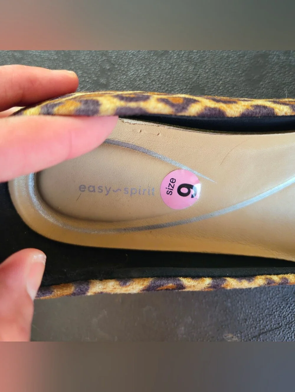 Easy Spirit Leopard Heels